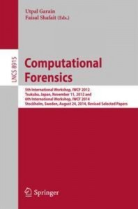 Baixar Computational forensics pdf, epub, eBook