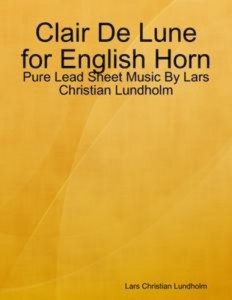 Baixar Clair de lune for english horn – pure lead sheet pdf, epub, eBook
