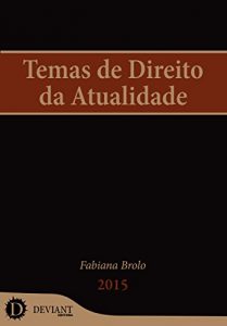 Baixar Temas de Direito da Atualidade pdf, epub, eBook