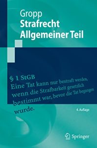 Baixar Strafrecht  Allgemeiner Teil (Springer-Lehrbuch) pdf, epub, eBook