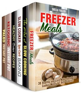 Baixar Instant Pot and Slow Cooker Box Set (6 in 1): Over 200 Make Aheah, Weight Loss, Ketogenic, Paleo Recipes for Your Pressure and Slow Cooker (One Pot Cooking) (English Edition) pdf, epub, eBook