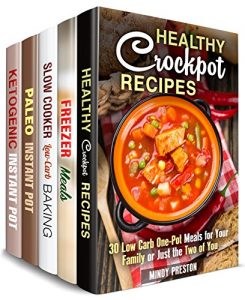Baixar Slow and Pressure Cooking Box Set (5 in 1): Over 170 Low Carb, Easy and Delicious Crockpot and Instant Pot Meals  (English Edition) pdf, epub, eBook
