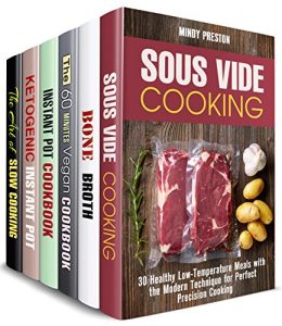 Baixar Modern Meals Box Set (6 in 1): Best Sous Vide, Bone Broth, Vegan. Instant Pot, Ketogenic and Slow Cooker Recipes (Sophisticated Cooking) (English Edition) pdf, epub, eBook