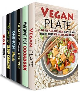 Baixar One Plate and Pot Box Set (6 in 1): Vegan, Instant Pot, Crockpot, Bone Broth, Cast Iron Meals for Busy Cooks (One Dish Meals) (English Edition) pdf, epub, eBook