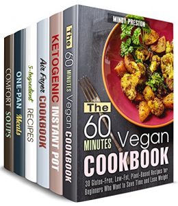 Baixar Quick and Easy Box Set (6 in 1): Over 190 Vegan, Ketogenic, Air Fryer, Cast Iron, Soup Recipes You’ll Make in No Time (Quick and Easy Recipes Book 2) (English Edition) pdf, epub, eBook