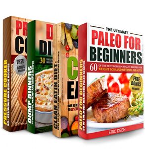 Baixar Healthy Recipes: Paleo Cookbook, Clean Eating, Dump Dinners And My Spiralized Cookbook Box Set:100+ Of The Most Delicious And Healthy Recipes You Need To Know (English Edition) pdf, epub, eBook