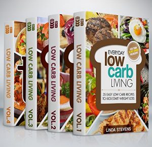 Baixar Low Carb Living Cookbook Box Set: Low Carb Recipes for Breakfast, Lunch, Dinner, Snacks, Desserts And Slow Cooker (English Edition) pdf, epub, eBook
