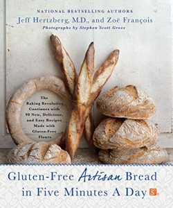Baixar Gluten-Free Artisan Bread in Five Minutes a Day: The Baking Revolution Continues with 90 New, Delicious and Easy Recipes Made with Gluten-Free Flours pdf, epub, eBook