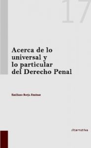 Baixar Acerca de lo universal y lo particular del Derecho Penal pdf, epub, eBook