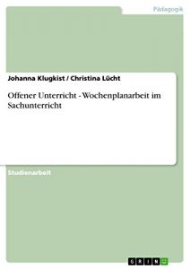 Baixar Offener Unterricht – Wochenplanarbeit im Sachunterricht pdf, epub, eBook