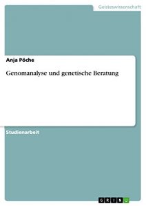 Baixar Genomanalyse und genetische Beratung pdf, epub, eBook