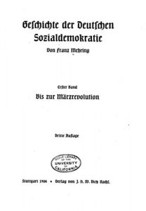Baixar Geschichte der deutschen Sozialdemokratie (German Edition) pdf, epub, eBook