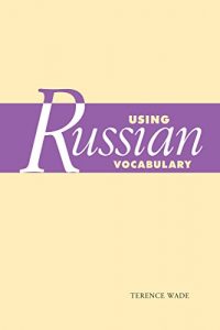 Baixar Using Russian Vocabulary (Using (Cambridge)) pdf, epub, eBook