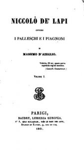 Baixar Niccolò De’ Lapi, Ovvero, I Palleschi e i Piagneni – Vol. I (Italian Edition) pdf, epub, eBook