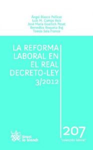 Baixar La reforma laboral en el Real Decreto – Ley 3/2012 pdf, epub, eBook