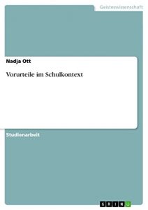 Baixar Vorurteile im Schulkontext pdf, epub, eBook