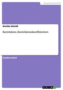 Baixar Korrelation, Korrelationskoeffizienten pdf, epub, eBook
