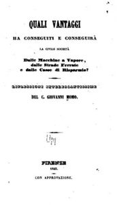 Baixar Quali vantaggi ha conseguiti e conseguirà la civile società (Italian Edition) pdf, epub, eBook