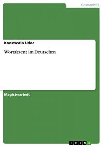 Baixar Wortakzent im Deutschen pdf, epub, eBook