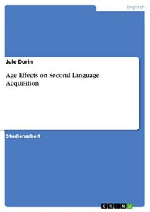 Baixar Age Effects on Second Language Acquisition pdf, epub, eBook