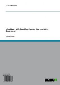 Baixar John Stuart Mill: Considerations on Representative Government pdf, epub, eBook