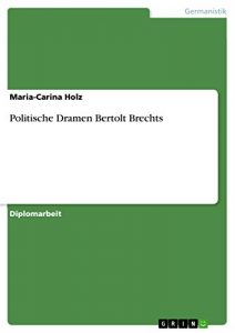 Baixar Politische Dramen Bertolt Brechts pdf, epub, eBook