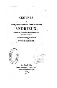 Baixar Oeuvres de François-Guillaume-Jean-Stanislas Andrieux – Tome XII (French Edition) pdf, epub, eBook