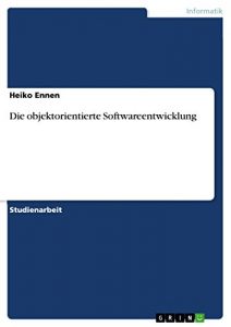 Baixar Die objektorientierte Softwareentwicklung pdf, epub, eBook