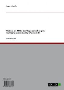 Baixar Klettern als Mittel der Wagniserziehung im mehrperspektivischen Sportunterricht pdf, epub, eBook