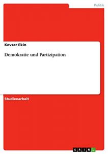 Baixar Demokratie und Partizipation pdf, epub, eBook