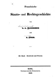 Baixar Französische Staats- und Rechtsgeschichte (German Edition) pdf, epub, eBook