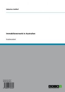 Baixar Immobilienerwerb in Australien pdf, epub, eBook