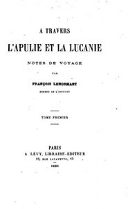 Baixar À travers l’Apulie et la Lucanie (French Edition) pdf, epub, eBook