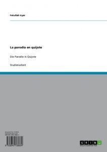 Baixar La parodia en quijote: Die Parodie in Quijote pdf, epub, eBook