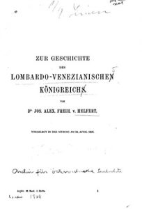 Baixar Zur Geschichte des lombardo-venezianischen Königreichs (German Edition) pdf, epub, eBook