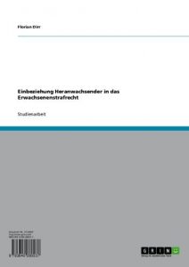 Baixar Einbeziehung Heranwachsender in das Erwachsenenstrafrecht pdf, epub, eBook