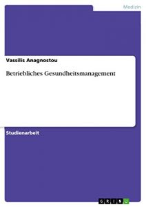 Baixar Betriebliches Gesundheitsmanagement pdf, epub, eBook