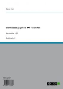 Baixar Die Prozesse gegen die RAF Terroristen: Stammheim 1977 pdf, epub, eBook