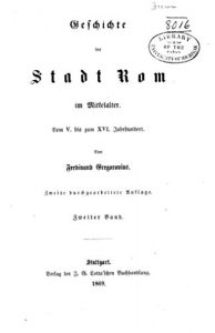Baixar Geschichte der Stadt Rom Im Mittelalter, Vom v. Bis XVI. Jahrhundert (German Edition) pdf, epub, eBook