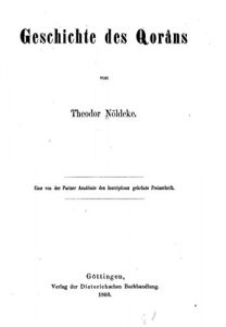 Baixar Geschichte des Qorâns (German Edition) pdf, epub, eBook