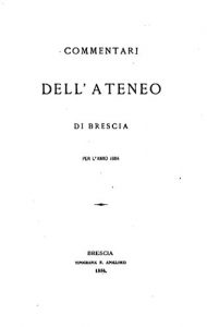 Baixar Commentari dell’Ateneo di Brescia (Italian Edition) pdf, epub, eBook