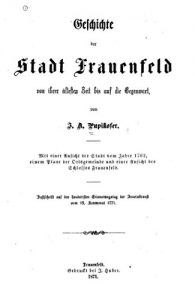 Baixar Geschichte der Stadt Frauenfeld (German Edition) pdf, epub, eBook