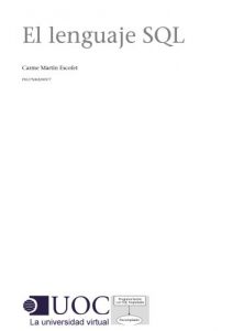 Baixar El lenguaje SQL (Spanish Edition) pdf, epub, eBook