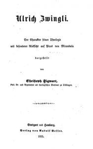 Baixar Ulrich Zwingli der Charakter seiner Theologie mit besonderer Rücksicht auf Picus von Mirandula (German Edition) pdf, epub, eBook