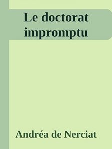 Baixar Le doctorat impromptu (French Edition) pdf, epub, eBook