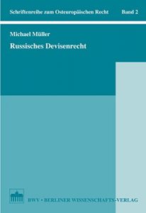 Baixar Russisches Devisenrecht (German Edition) pdf, epub, eBook
