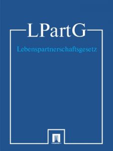 Baixar Lebenspartnerschaftsgesetz – LPartG (Deutschland) (German Edition) pdf, epub, eBook