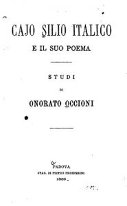Baixar Cajo Silio Italico e il suo poema (Italian Edition) pdf, epub, eBook