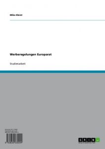 Baixar Werberegelungen Europarat pdf, epub, eBook