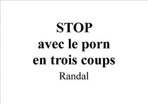 Baixar STOP  avec le porn  en trois coups (French Edition) pdf, epub, eBook